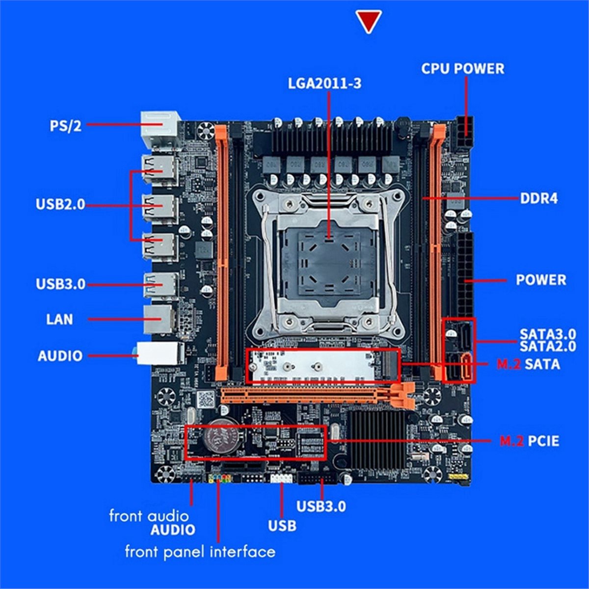 Ddr4 Desktop Ram - [AC18 ดิจิทัล]/เมนบอร์ดเดสก์ท็อป X99H +ซีพียู E5 2620