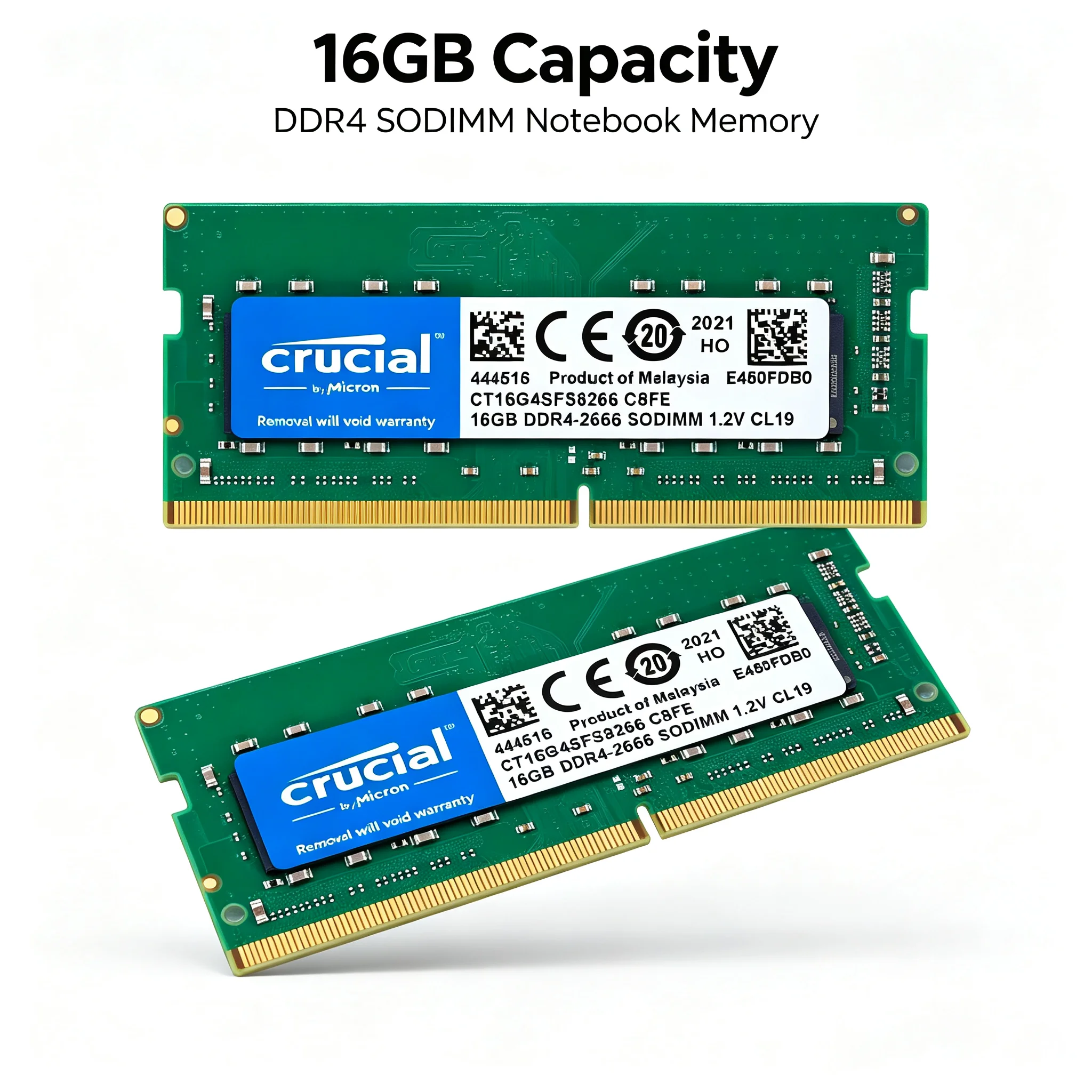 Crucial แรมสำหรับแล็ปท็อป DDR4 - Ddr4 3200 16Gb บทวิจารณ์และราคา