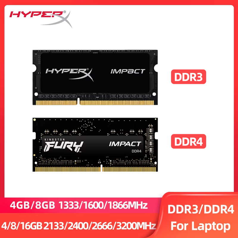 แรมแล็ปท็อป HyperX 4GB 8GB 16G - Ddr4 2400Mhz บทวิจารณ์และราคา