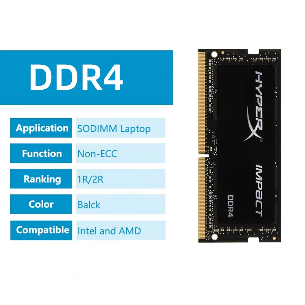 แรมโน้ตบุ๊ก HyperX DDR4 4GB 8G - Ddr4 3200 16Gb บทวิจารณ์และราคา