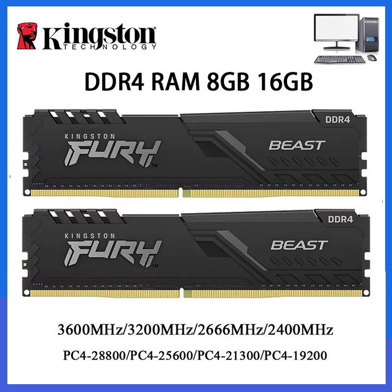 DDR4 คิงส์ตัน บีสท์ แรม 3200MH - Ddr4 3200 16Gb บทวิจารณ์และราคา