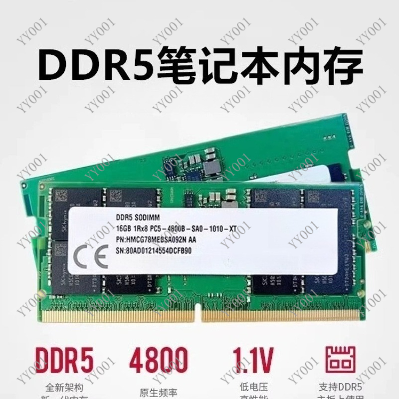 แรมแล็ปท็อป DDR5 8GB 16GB 4800 - Ram Memory Module บทวิจารณ์และราคา